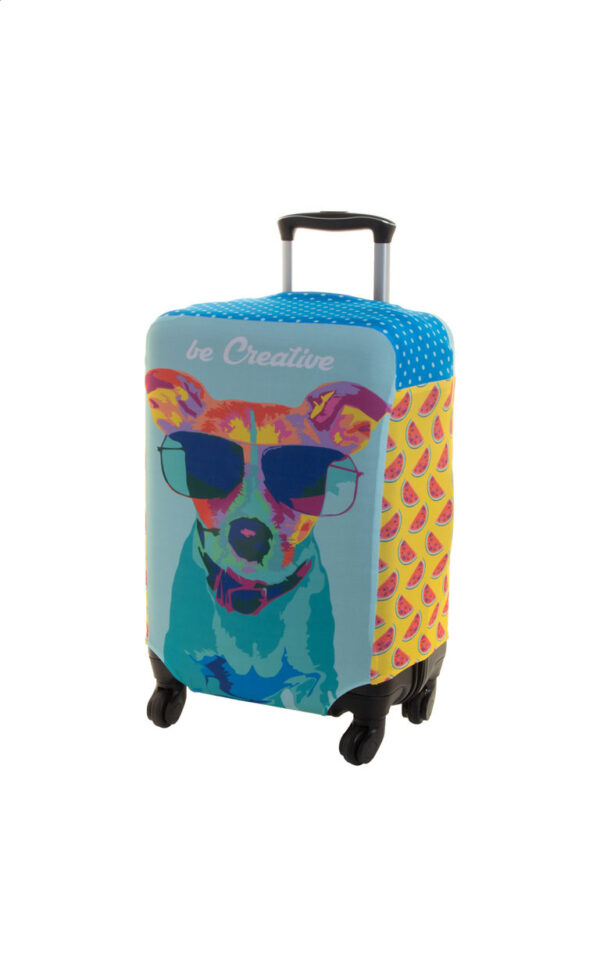 custom luggage cover