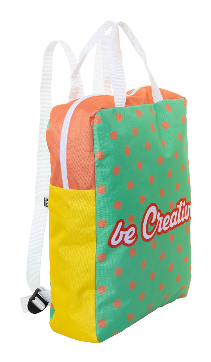 custom RPET laptop backpack - Image 4
