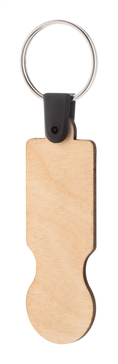 trolley coin keyring - Image 3