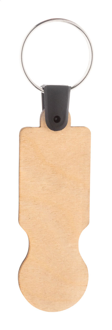 trolley coin keyring - Image 4