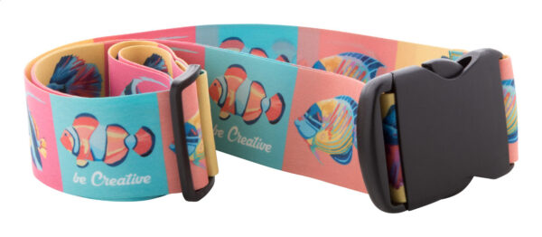 custom luggage belt