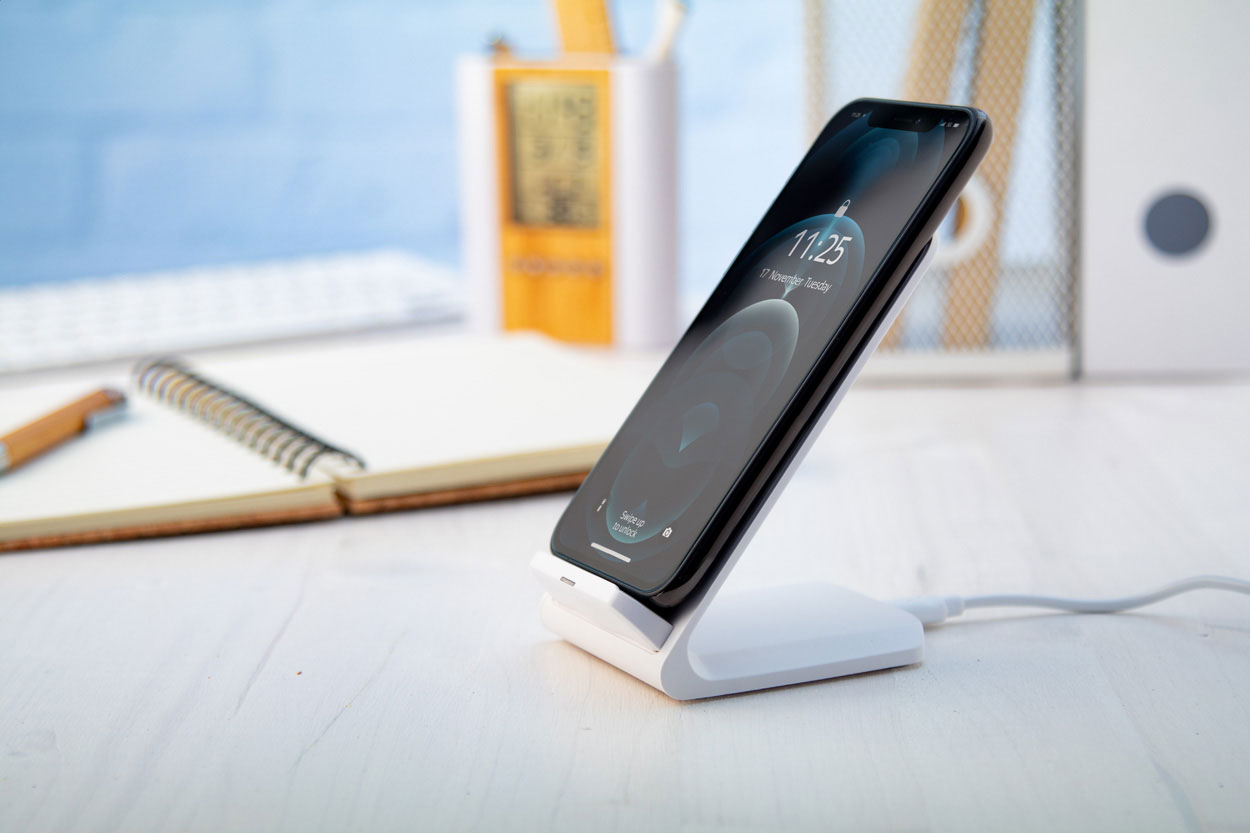 wireless charger mobile holder - Image 4