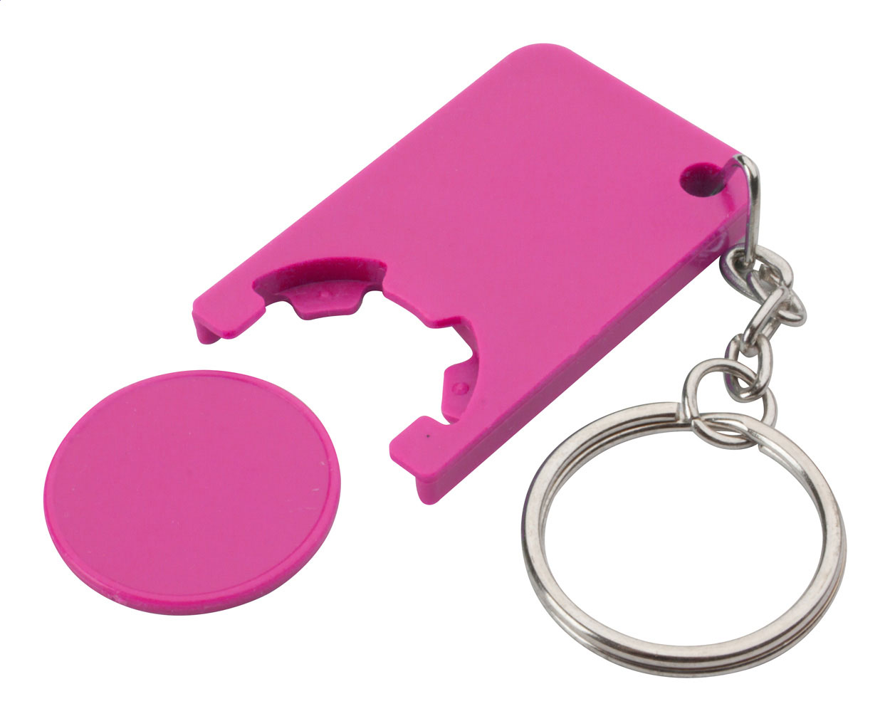 trolley coin keyring - Image 2