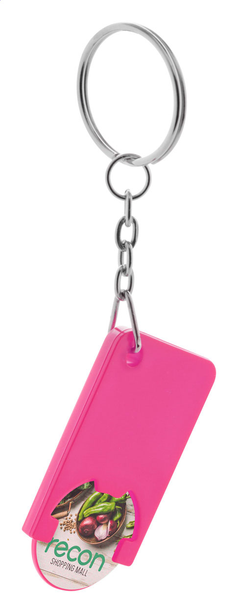 trolley coin keyring - Image 3