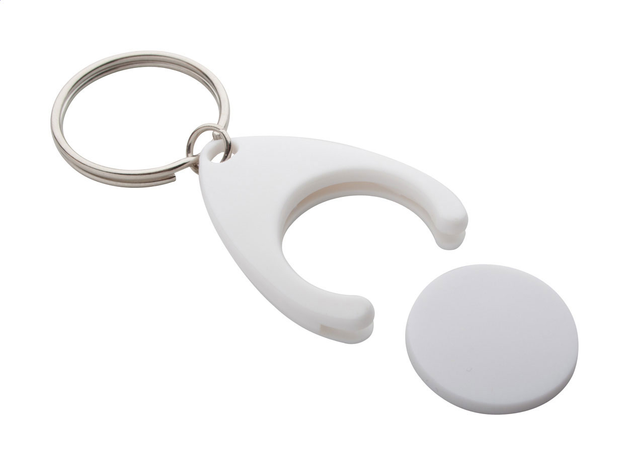 trolley coin keyring - Image 2