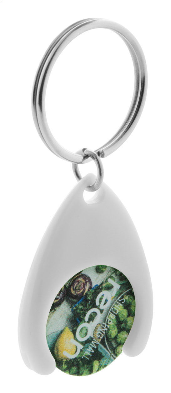 trolley coin keyring - Image 4