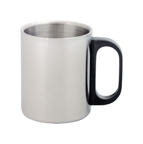 stainless steel mug