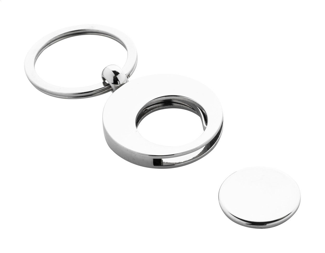 trolley coin keyring - Image 3