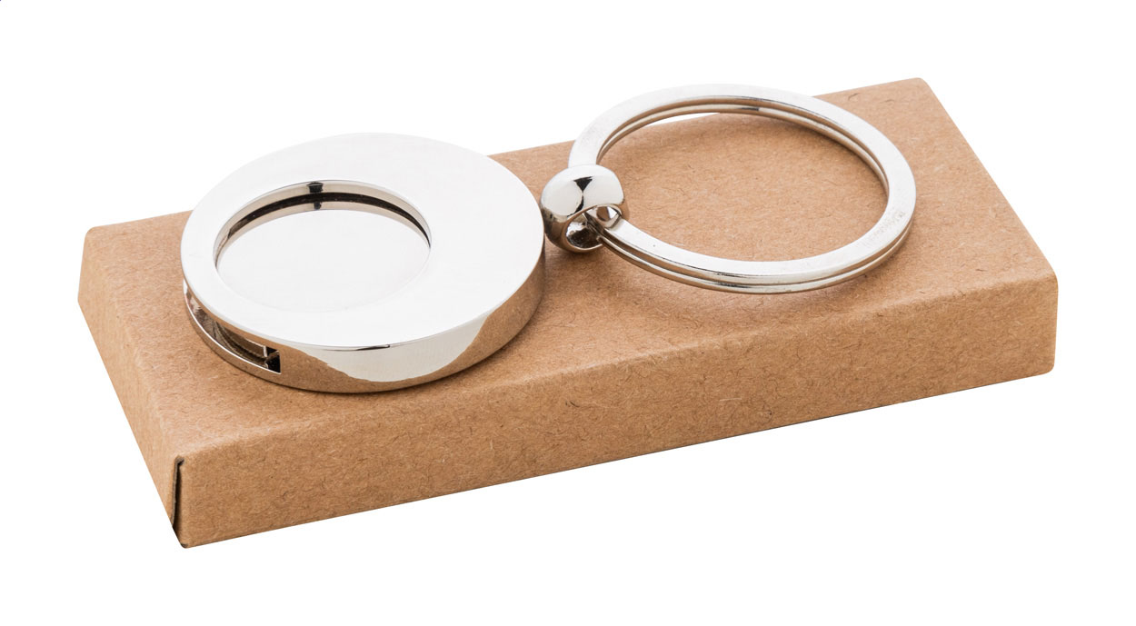 trolley coin keyring - Image 4