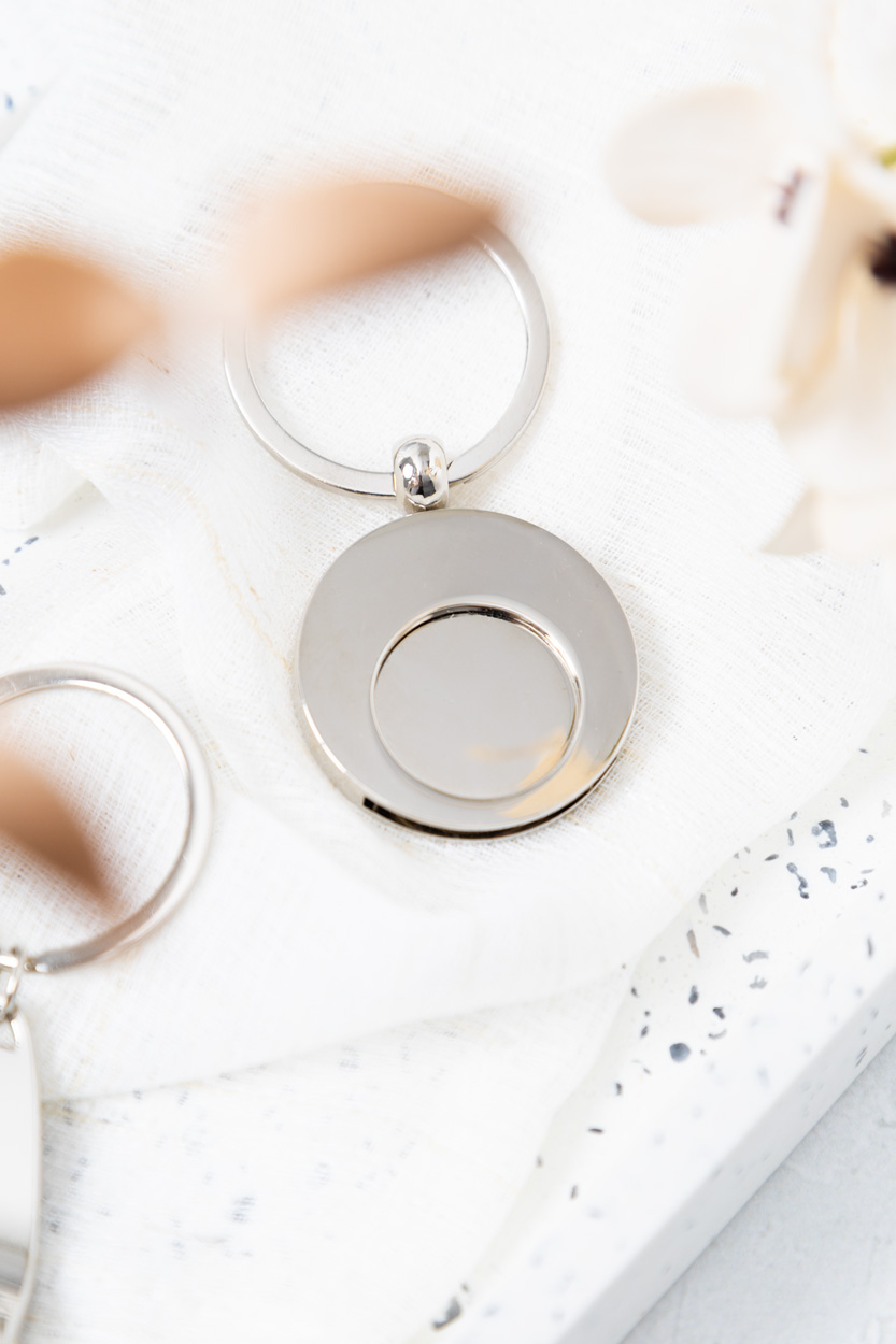 trolley coin keyring - Image 6