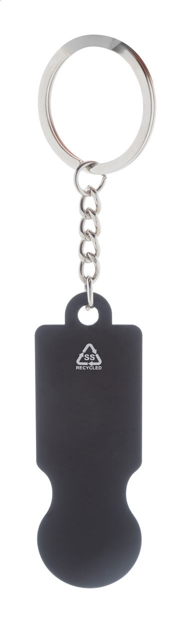 trolley coin keyring - Image 2