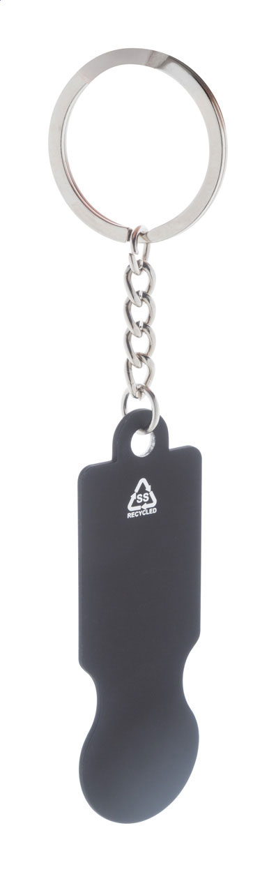 trolley coin keyring - Image 3
