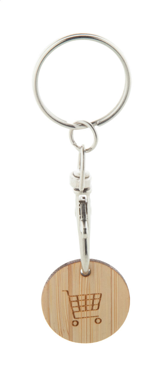 trolley coin keyring - Image 5